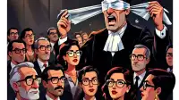 justicia española exige al público que deje de percibir la obvia politización