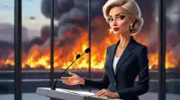 vicepresidenta aagesen urge a "pacto de país" para debatir incendios mientras arde todo