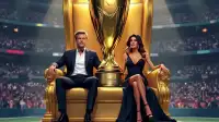Celebrities finally master sitting at public stadiums.