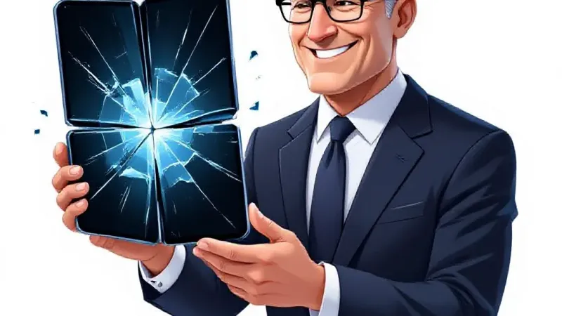iPhone Plegable de Apple: El Doble de Fallos