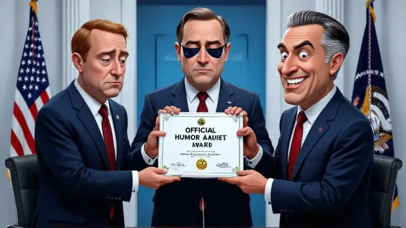 Bill Maher Humor Award by Exhausted White House