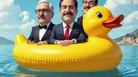 Spanish government tackles migration with giant float