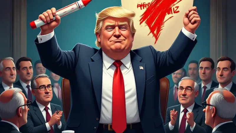 Trump Annexes Hormuz: Crayon Map Defies International Law