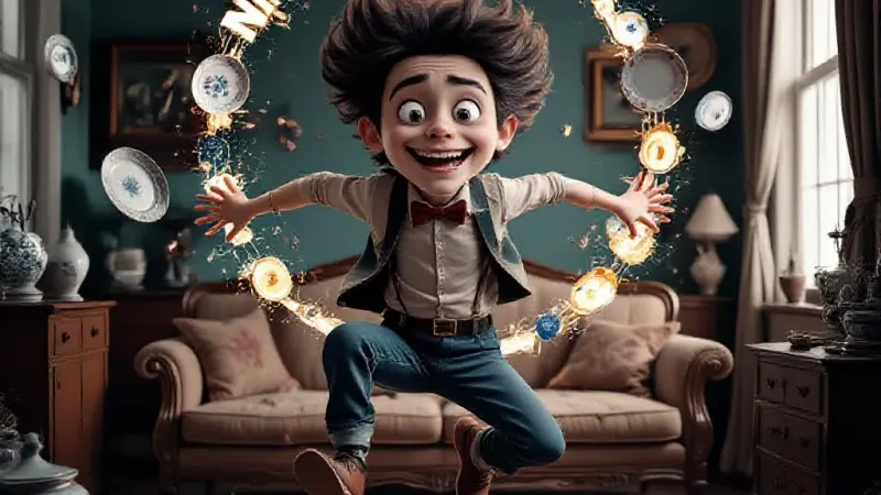 Nieto Okupa: Platos Rotos Son Pruebas de Amor a Abuela