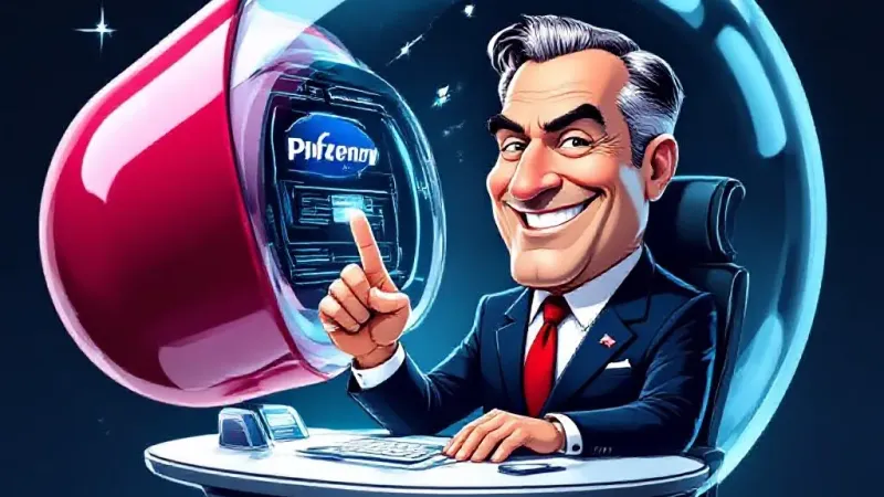Pfizer microchips optimize health & profits