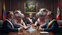 Colombia Studies How Kids Dodge Narco Hippos
