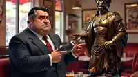 Madrid Govt Boasts Efficiency; Statue at Bowling Alley