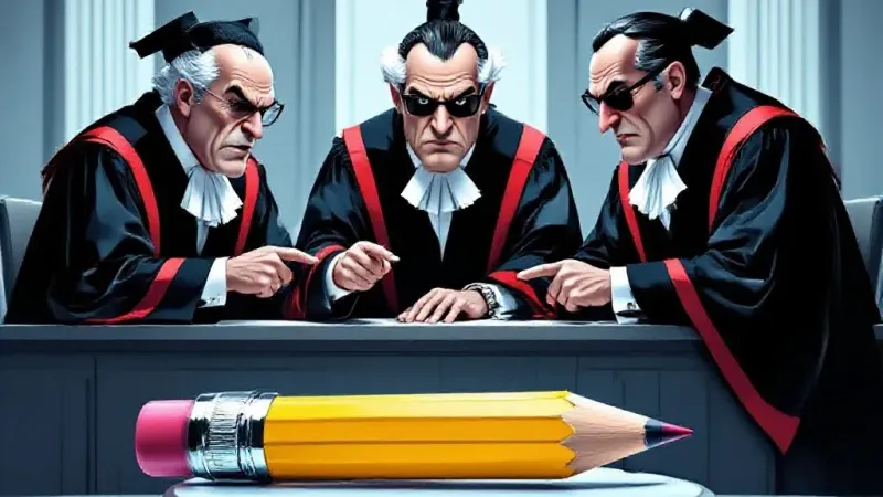 Colored Pencils Declared Dangerous Ammunition by Court