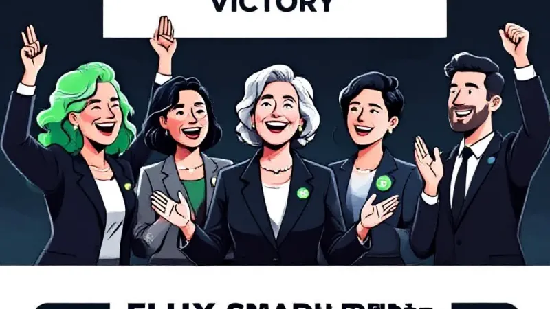 European Progressive Party's Bizarre Victory Celebration